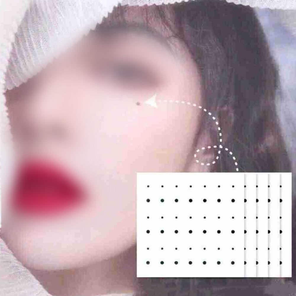 미인점 타투 스티커 포인트 얼굴 화장 메이크업 점만들기 문신 미용 뷰티소품 - 상세 이미지 3