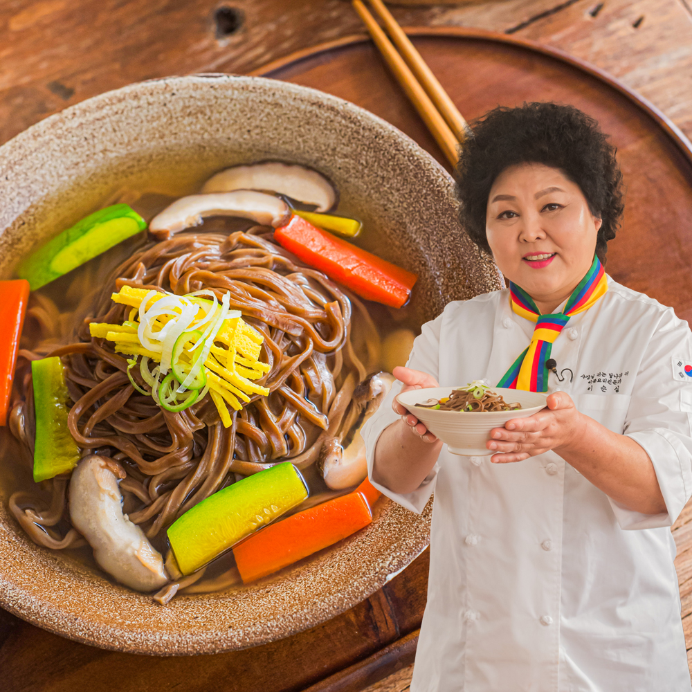 이순실의 속편한 도토리칼국수 10인분 칼국수 밀키트 장국5 비빔5 - 상세 이미지 2