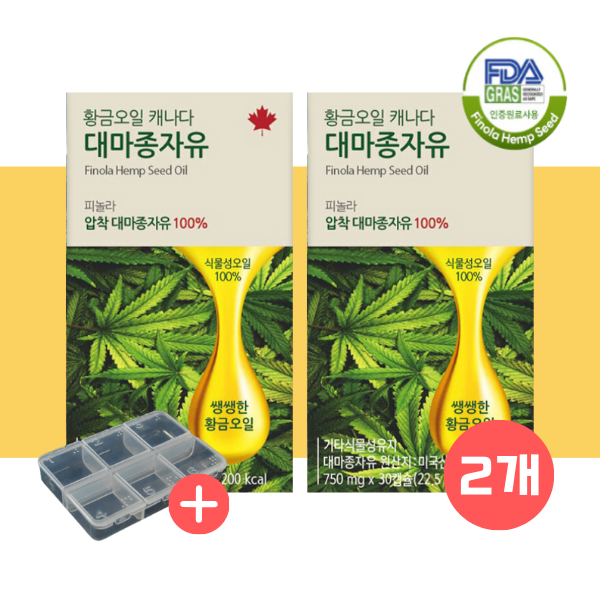 불포화지방산 홈쇼핑 유기오 식물성 유기농 황금오일 캐나다 2박스 제품 이미지