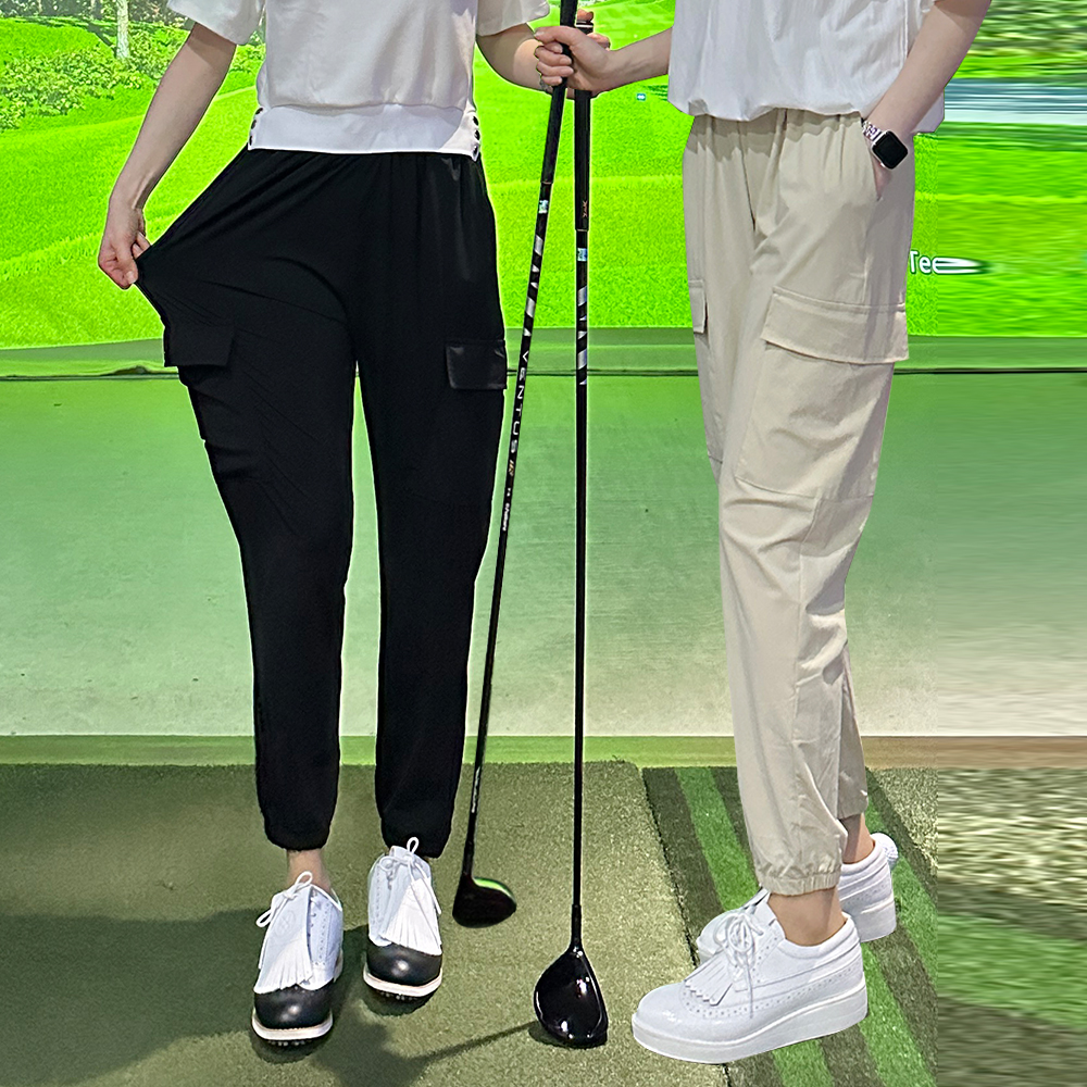 1+1 여성골프조거팬츠 여성골프바지 빅사이즈골프웨어