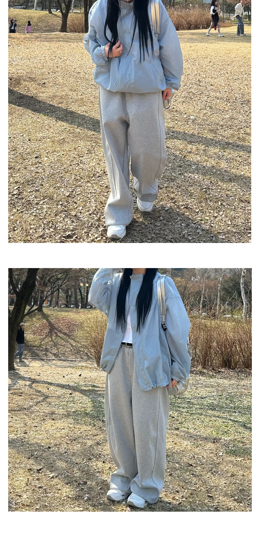썸머윈드브레이커 커플룩 데일리룩 바람막이 상세 이미지 4