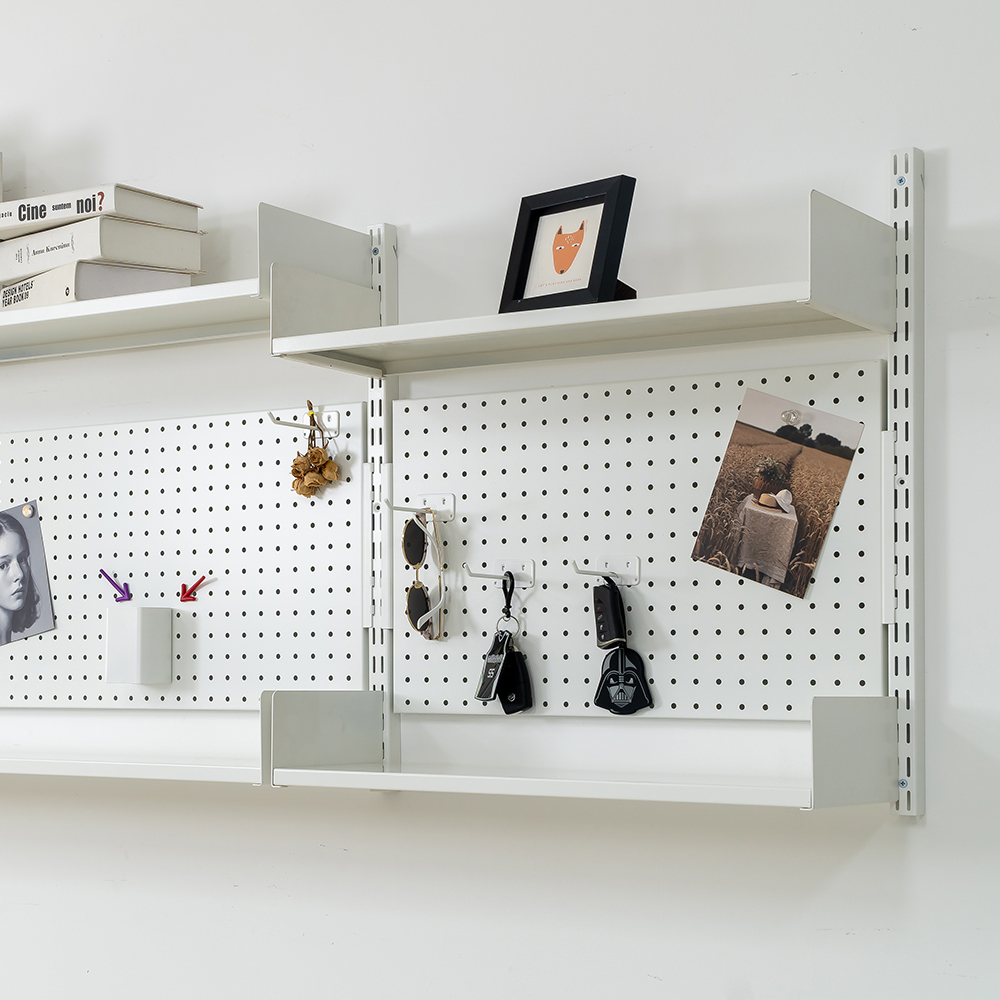 모듈벽선반 시스템 벽걸이 선반 인테리어 거실 액자 주방 세탁실 다용도실 1200mm - 상세 이미지 2