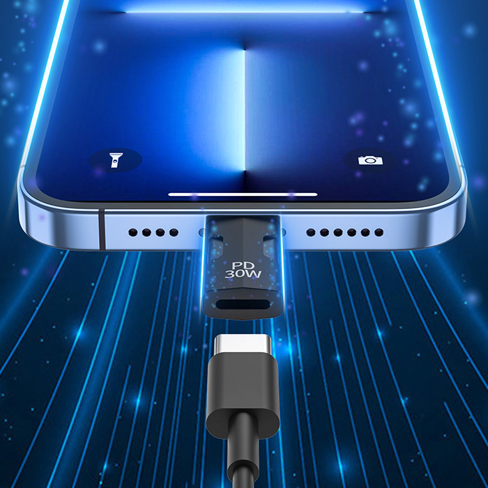 아이폰젠더 CTO8핀 변환 OTG 이어폰 외장하드 연결 충전 젠더 30W