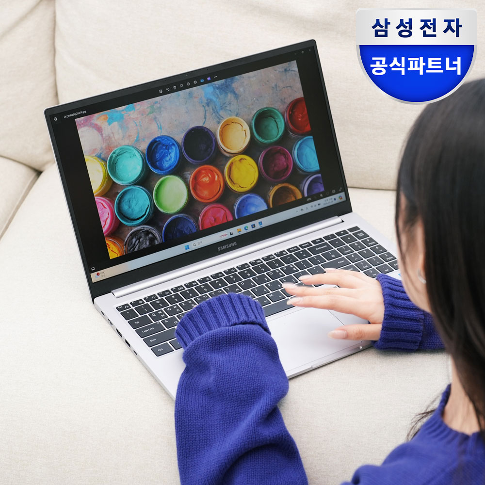 [혜택가 63만] 삼성전자 갤럭시북4 NT750XGR-A38A SSD256GB 실버 24년 신모델 인텔 i3 사무용 업무용 노트북