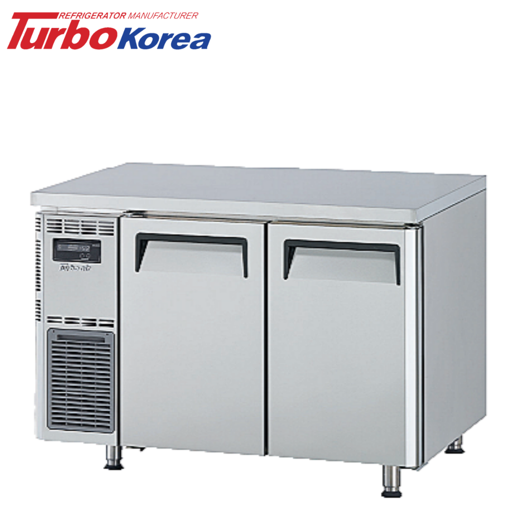 테이블냉동고1200 터보에어 간냉식 성에안생기는 식당 카페 영업용 상업용 KUF12-2 - 상세 이미지 5