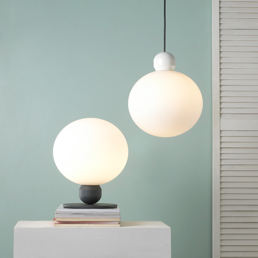 단스탠드 국산 LED 안방 침대 책상 무드등 스탠드 조명 대/화이트 - 상품 이미지