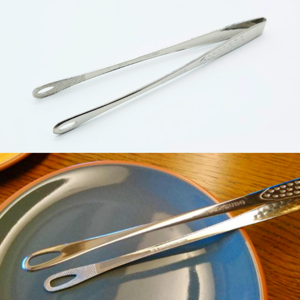 일본산 핀셋고기집게15cm 스테인리스정밀조리핀셋 캠핑치킨집게 1개입 - 상품 이미지