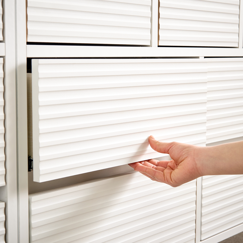 템파보드 다리형 거실장 높은 안방 티비장 티비다이 서랍장