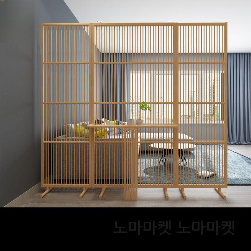 일본식 대나무 칸막이 인테리어 파티션 가림막 - 상세 이미지 3