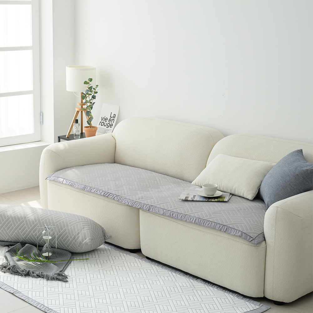 휴비스 듀라론 100% 냉감 쇼파 매트 패드