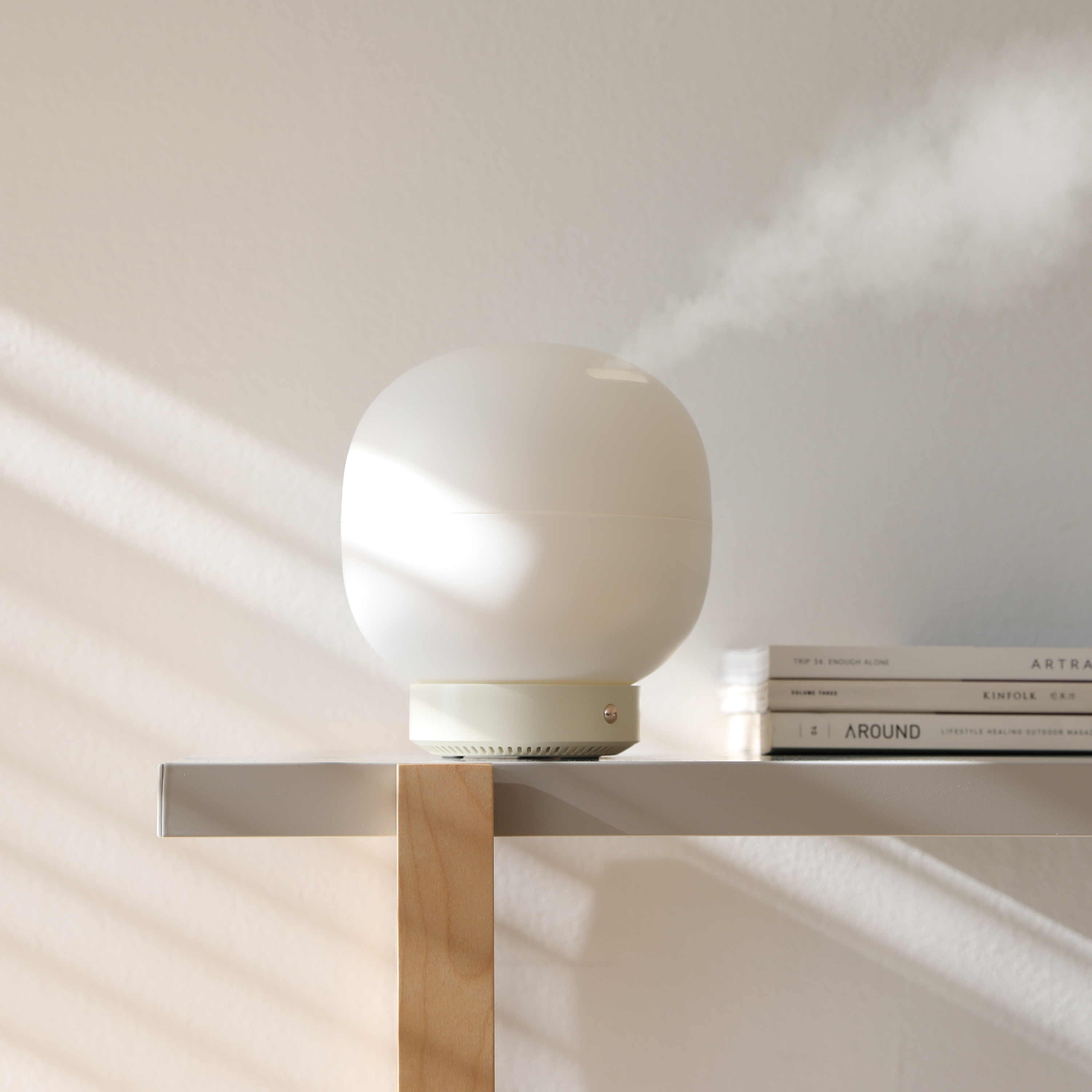 파우트 NOSE2 무드등 노필터 초음파식 미니가습기 탁상용가습기 500ML