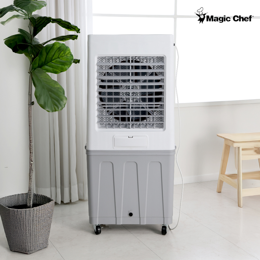 매직쉐프 산업용 냉풍기 대형 냉방기 대용량 이동식 얼음선풍기 업소용 52L