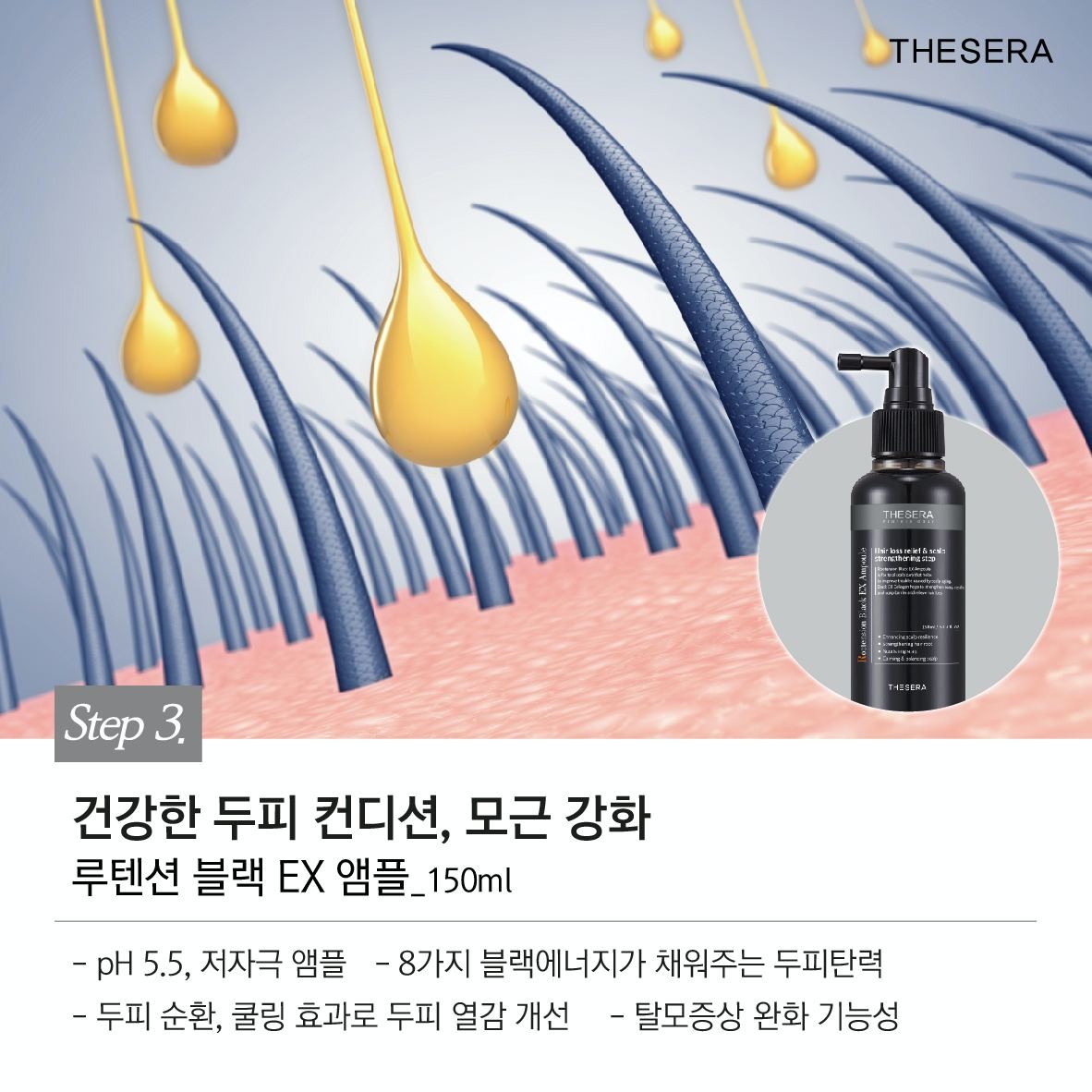 더쎄라 루텐션 홈케어 선물세트 두피관리 모발탄력 극손상모 두피강화 - 상세 이미지 5