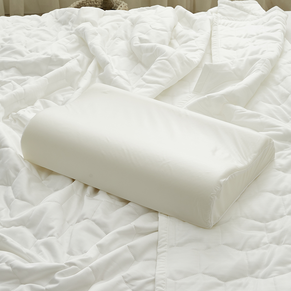 경추 아이 유아 베개 목이편한 메모리폼 수면 숙면 꿀잠 기능성 낮은 거북목 일자목 - 상세 이미지 3