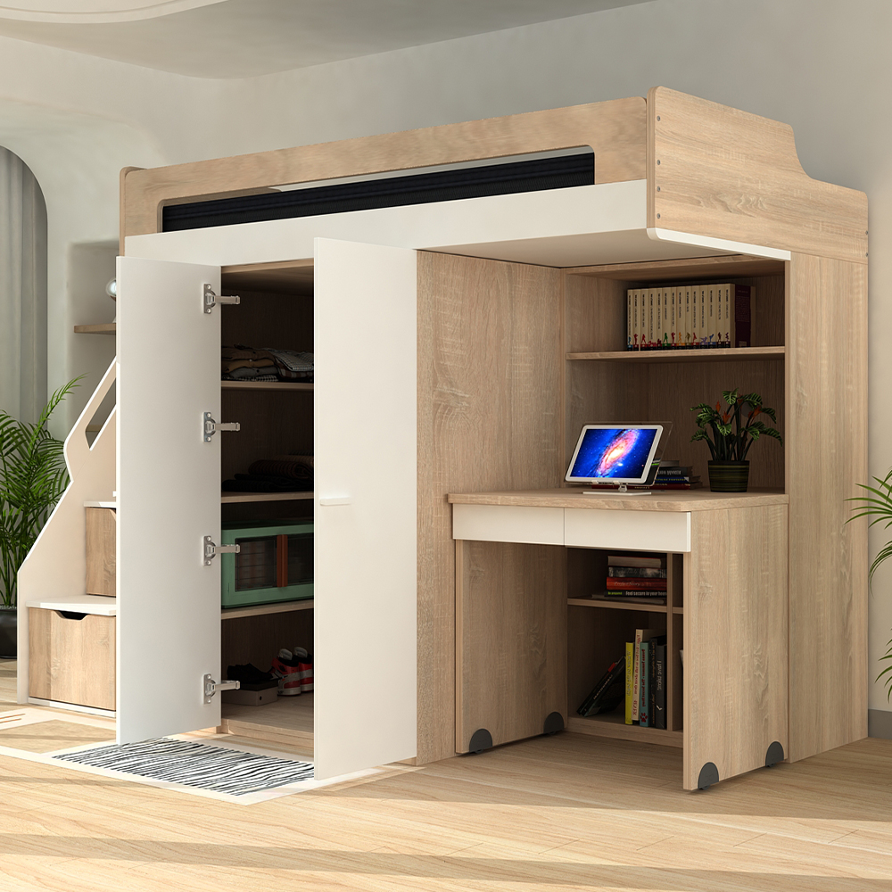 네오 독서실 책상 수납 벙커침대 슈퍼싱글 SS - 상세 이미지 5