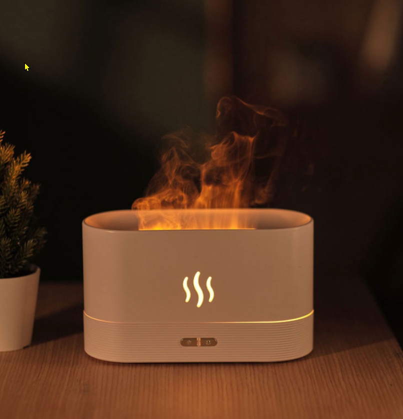 저소음 불멍가습기 무선 캠핑가습기 미니 사무실 책상 탁상용 소형가습기 캠핑용 초음파