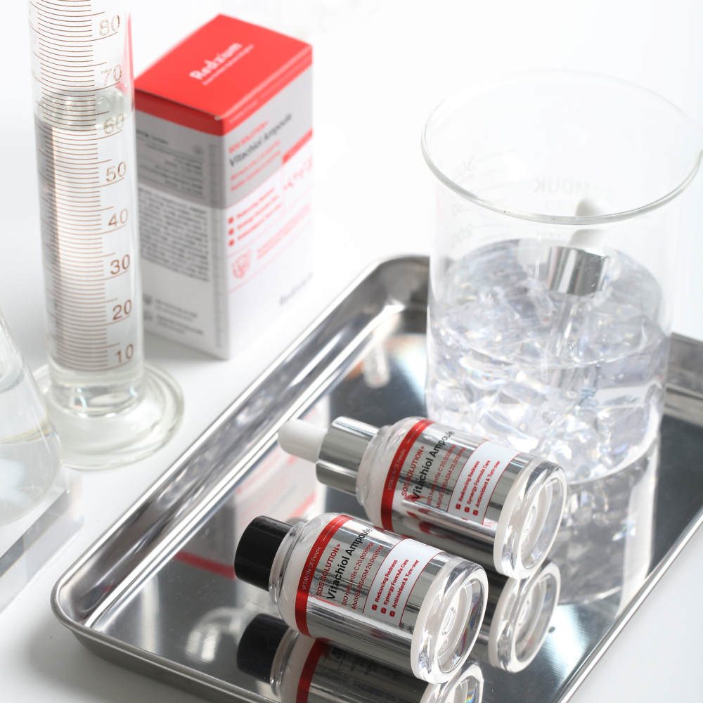 레드지움 재생 앰플 비타민 C E 페룰릭 비타치올 흔적 세럼 30ml