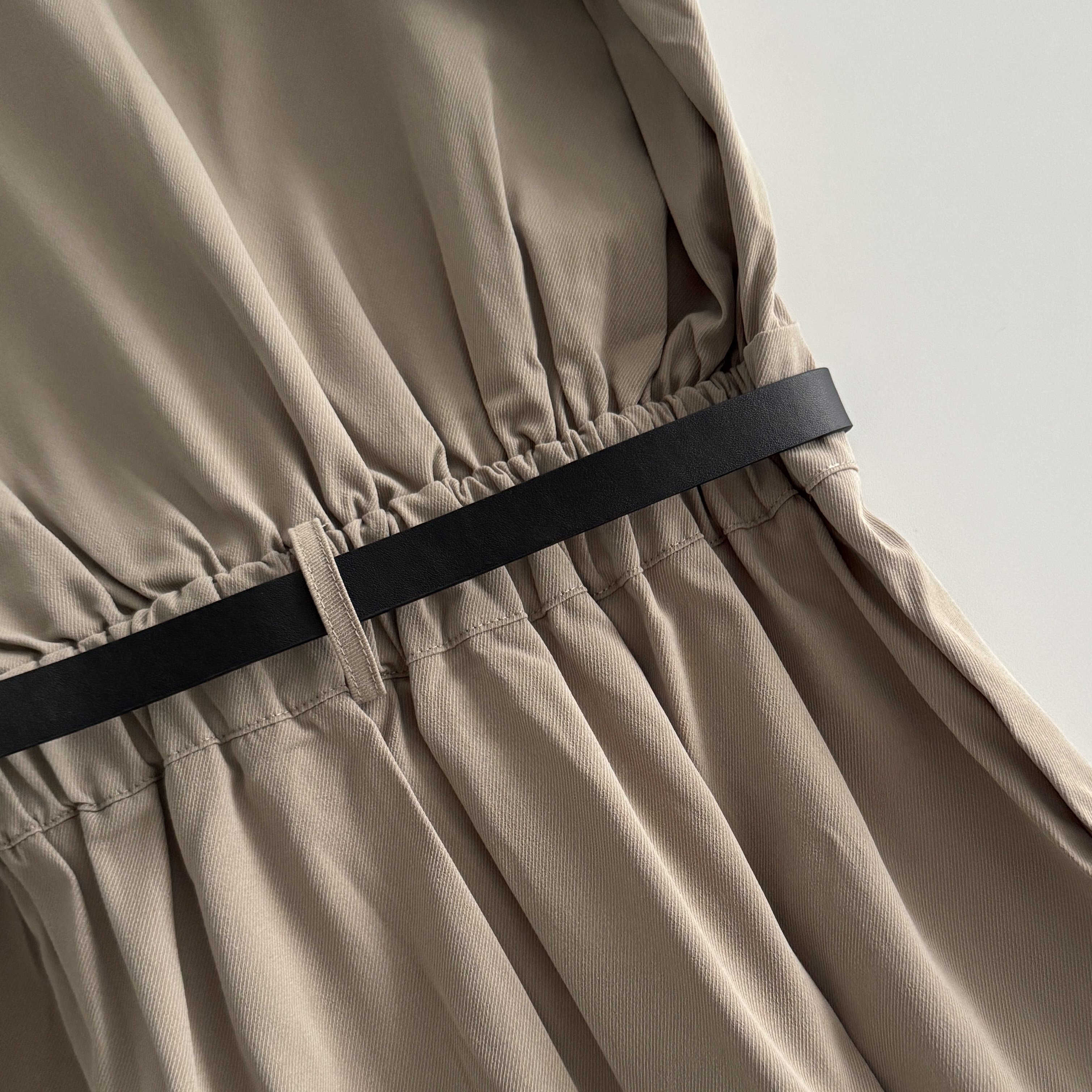 여름 원피스 결혼식 하객룩 시밀러룩 하객 원피스 롱, 블랙, FREE(One size) - 상세 이미지 5