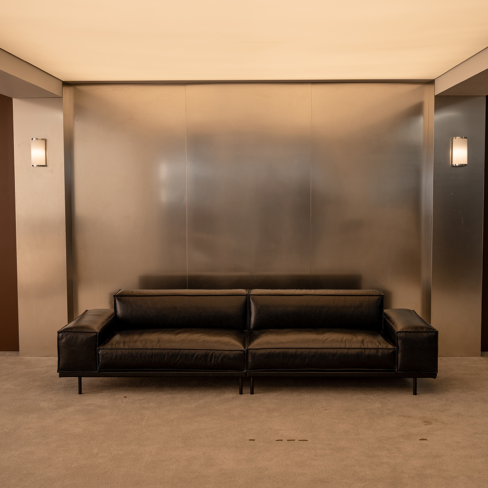 옐로우라이트 PH 27 이태리 내추럴 통가죽 천연면피 전체가죽 모듈소파 A+A기본형