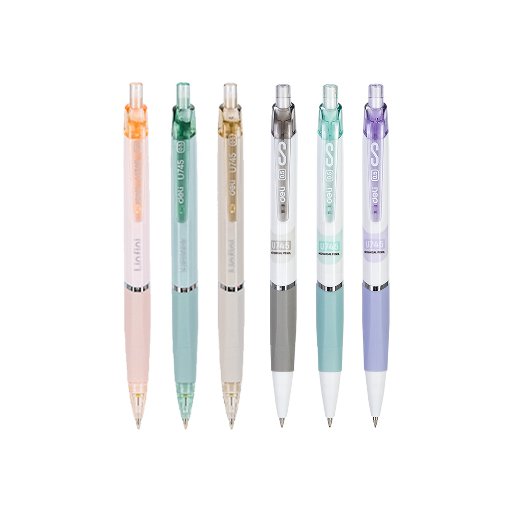베이직 모던 학생 샤프펜슬 0.5mm 필기도구 학용품 공부방 필기구템 - 상세 이미지 2