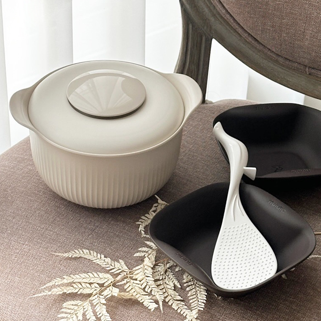 플루딕 저당밥솥+시리얼볼 2P 세트