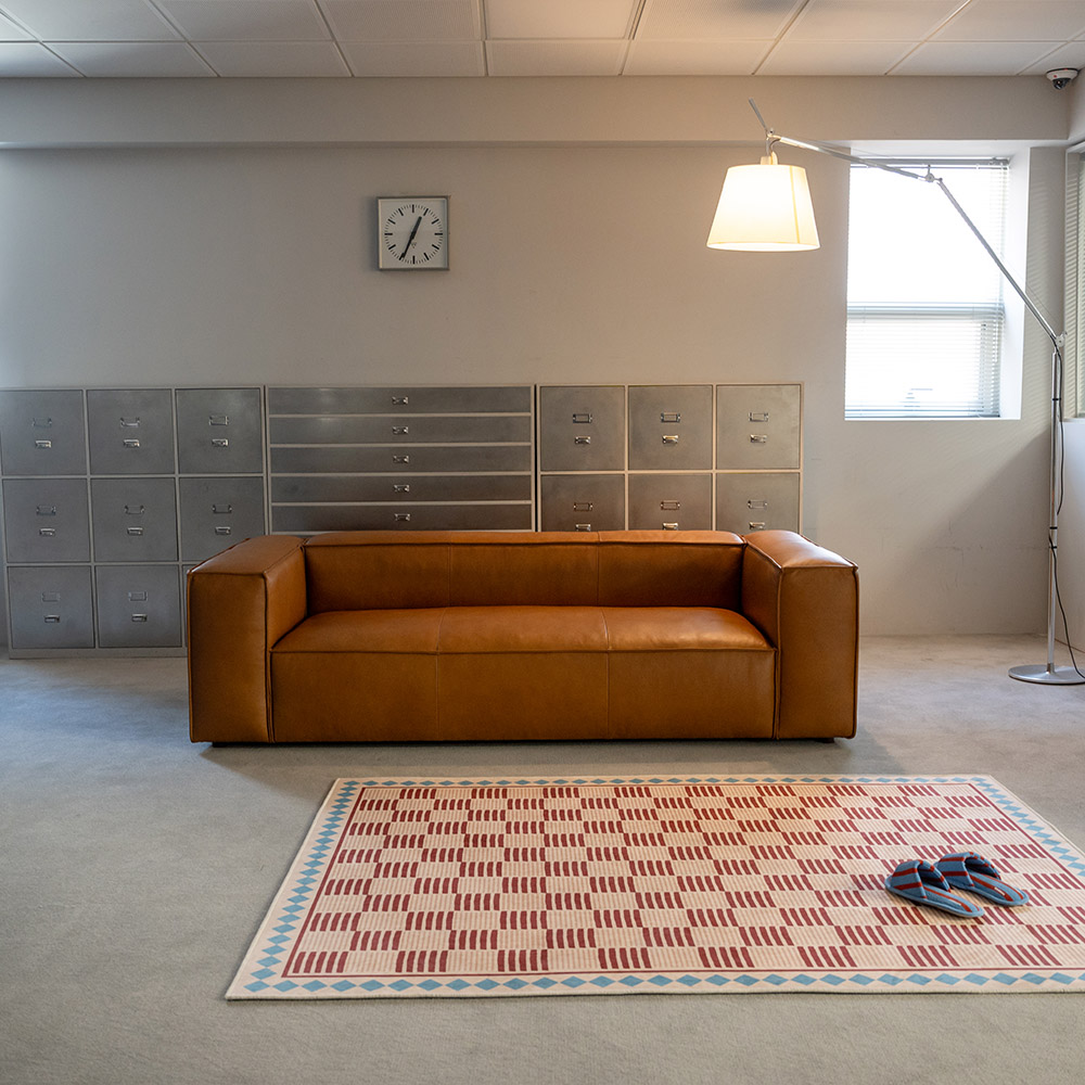 옐로우라이트 PH 28 이태리 내추럴 빈티지 모듈소파 천연면피 전체가죽