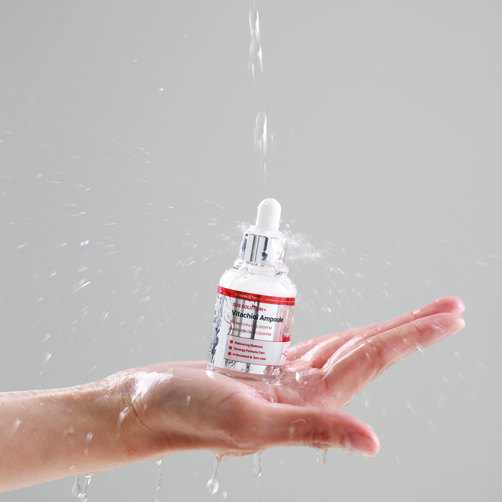 레드지움 재생 앰플 비타민 C E 페룰릭 비타치올 흔적 세럼 30ml