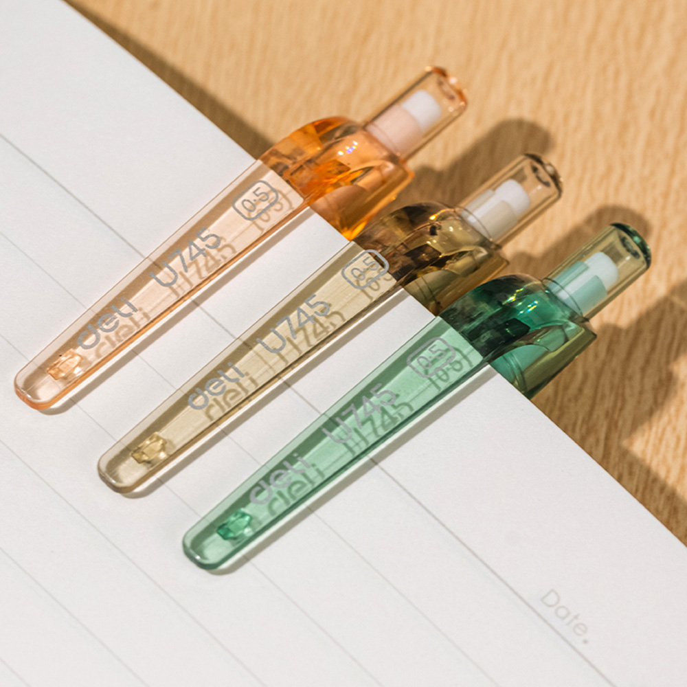 베이직 모던 학생 샤프펜슬 0.5mm 필기도구 학용품 공부방 필기구템 - 상세 이미지 5