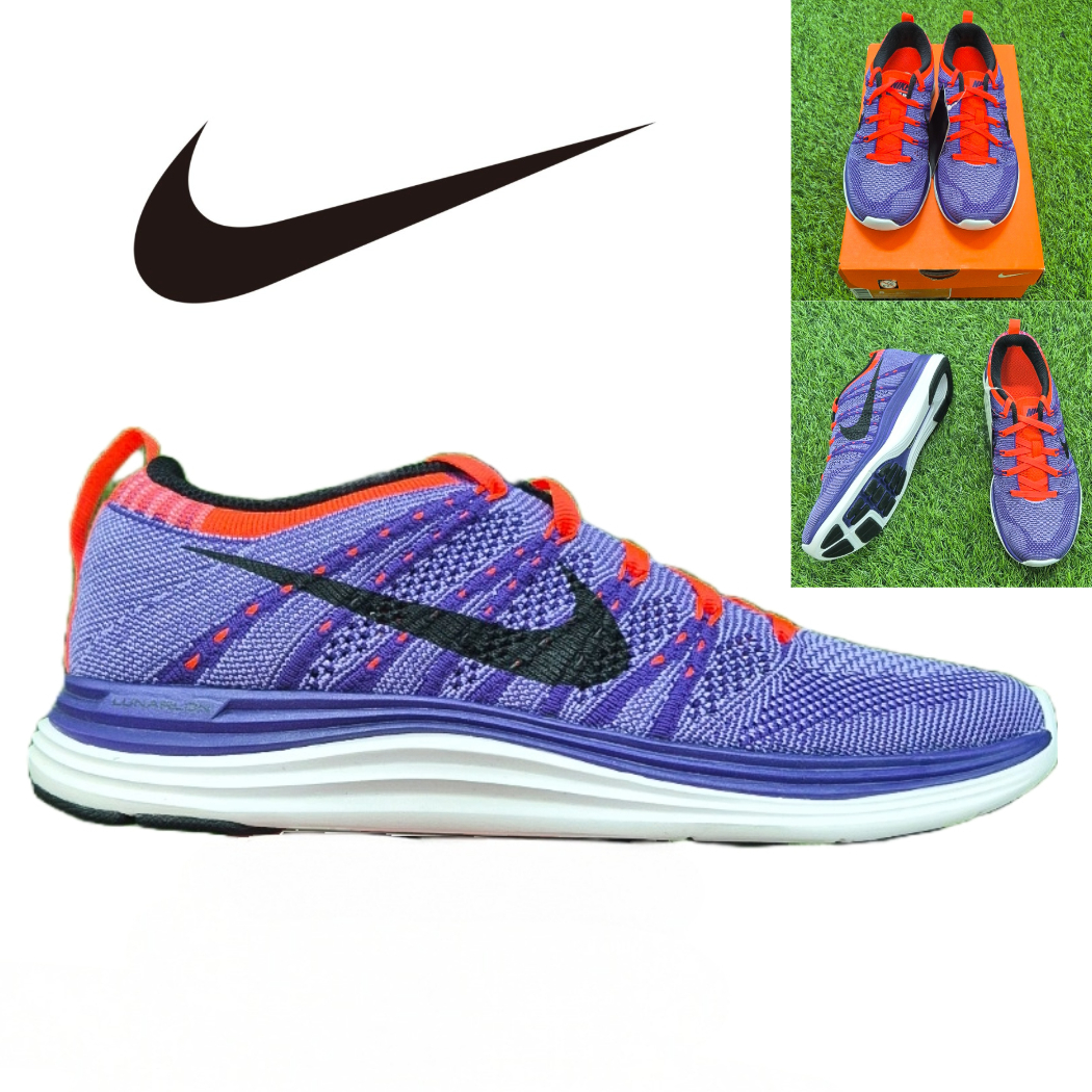 [라스트사이즈 세일] 나이키 여성 런닝화 플라이니트 원+ 바이올렛 경량 운동화 554888-505