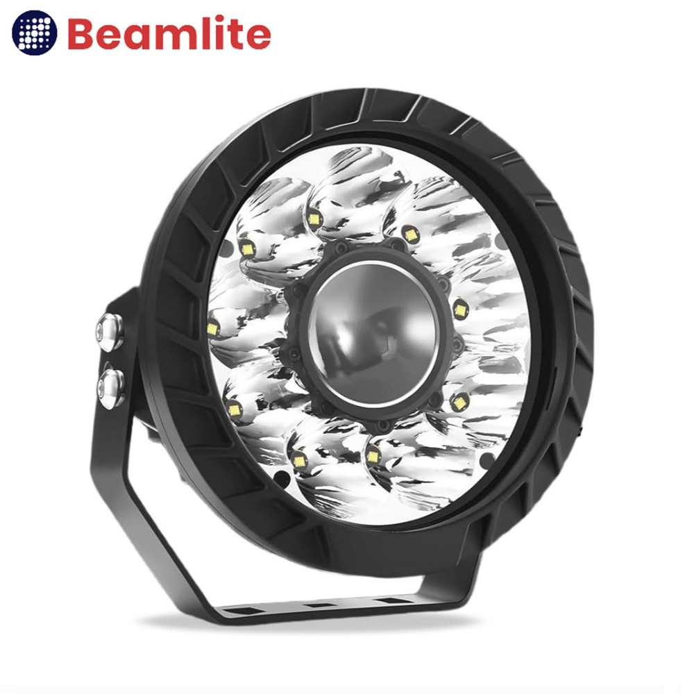 50W LED 써치라이트 집중형 DC 12V 24V 선박용 차량용 굴삭기 트럭 작업등 방수