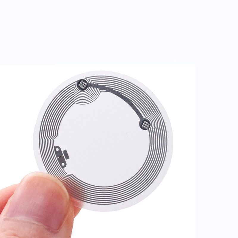 NFC 스티커 아이폰 태그 칩 만들기 Ntag213 원형 38mm 전자 명함 제작 - 상세 이미지 2