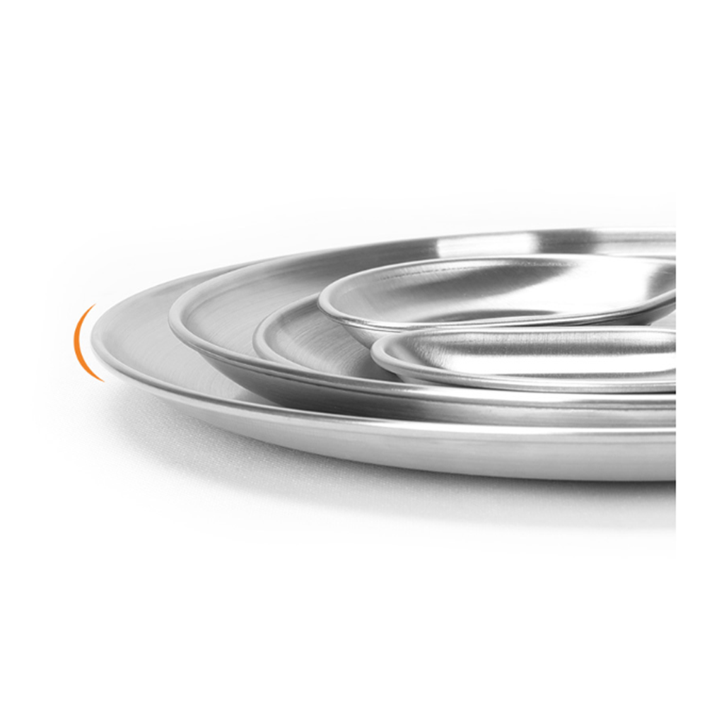 스노우라인 캠핑플레이트세트 6p 고품질 스테인레스 캠핑 식기