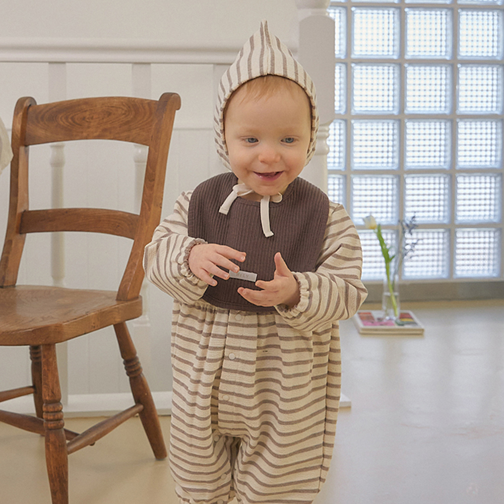 빌리 넬즈 오가닉 아기 턱받이 신생아 빕 유아 침받이 이유식 받침 친환경 유기농 순면 아기용품