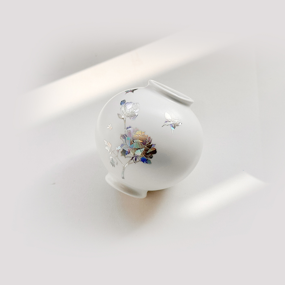 자개 달항아리 아로마 디퓨저 인테리어 실내 방향제 집들이 선물세트 골드드림