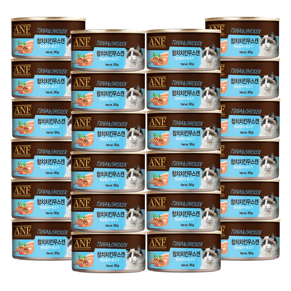 ANF 고양이캔 참치치킨무스, 95g, 24개 제품 이미지