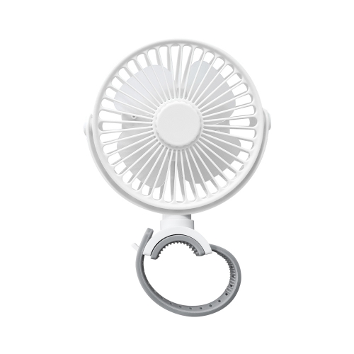 유모차 선풍기 실리콘 밴드 그립형 3단 풍속 조절 휴대용