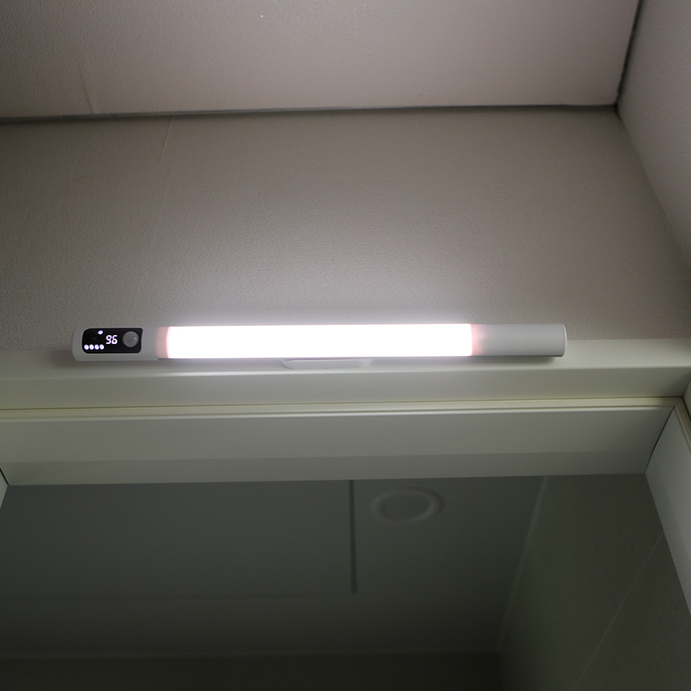 원통형 센서등 무선 LED 배터리표시 현관 화장실 계단 파카이라이트