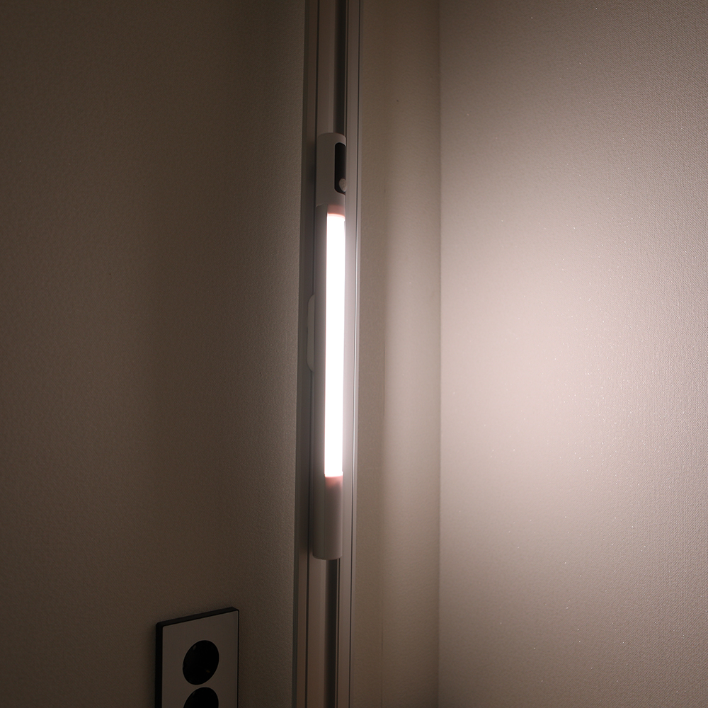 원통형 센서등 무선 LED 배터리표시 현관 화장실 계단 파카이라이트