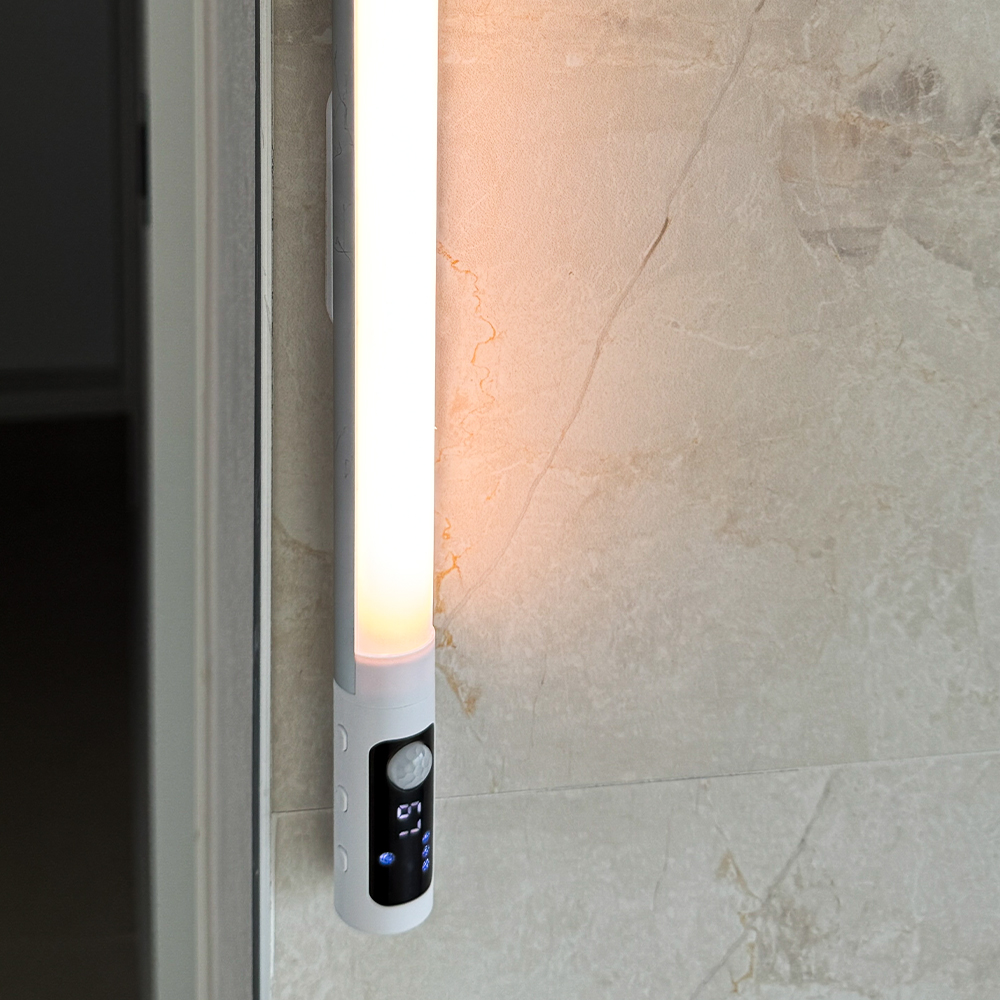 원통형 센서등 무선 LED 배터리표시 현관 화장실 계단 파카이라이트