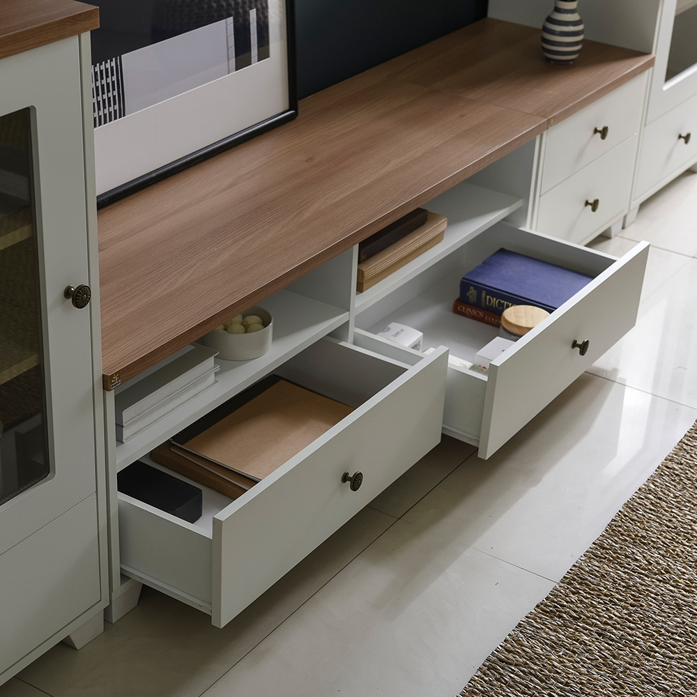 장인가구 뉴 로망스 거실장세트 E형