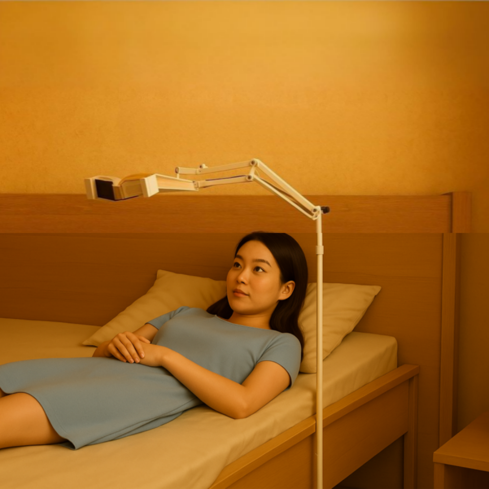 INNERNEST 눕서대 침대독서대 누워서보는독서대 누워서책거치대 제품 이미지