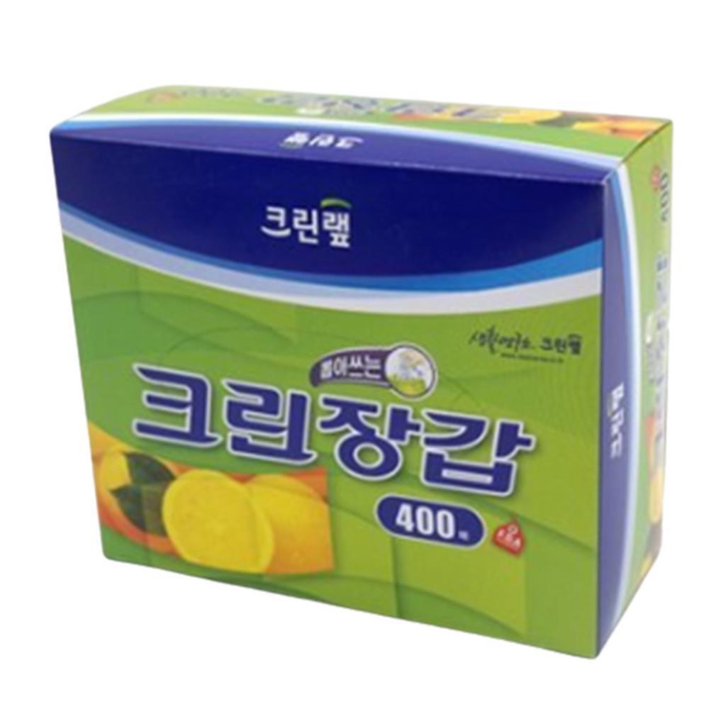 대용량 가정용 비닐장갑 400매 업소용 주방위생장갑