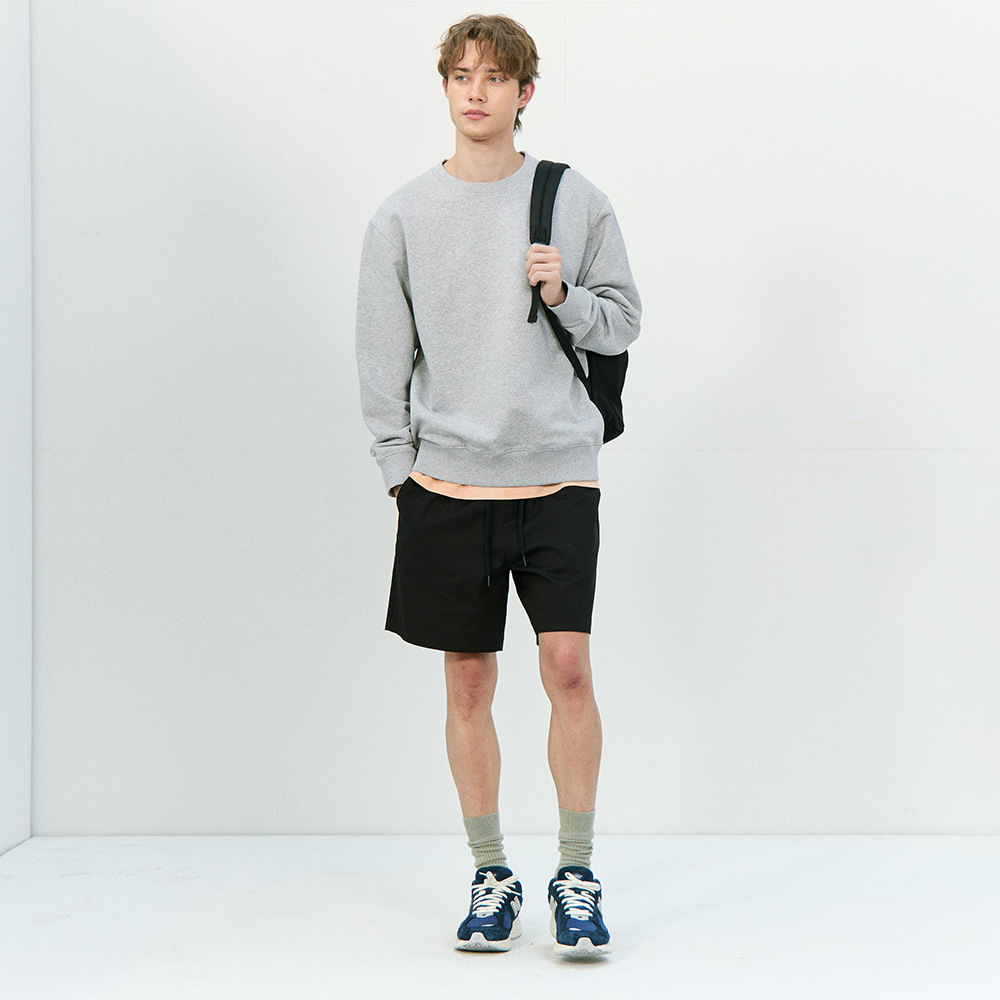 베이직하우스 2SET 면 스트링밴드 하프 숏 팬츠 - 상세 이미지 3