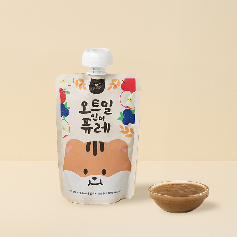 리틀스푼 아기 퓨레 20팩 골라 담기 과일 오트밀 채소 6개월 7개월 돌 이유식 간식