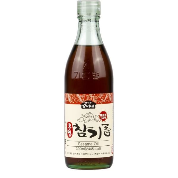 우영 참기름 300ml (통참깨100%) 아따꼬씨네 우영식품 : 네오포워드