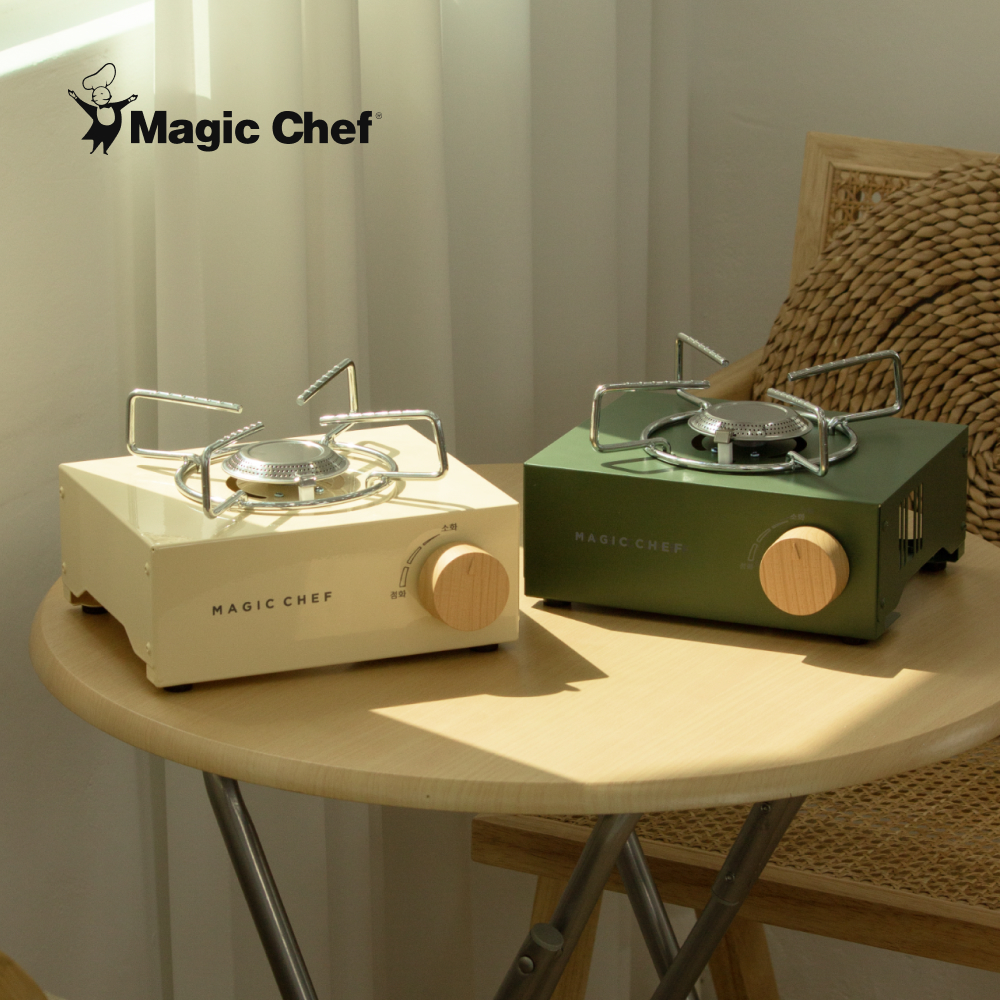 매직쉐프 티니 미니 가스버너 국내생산 캠핑용 휴대용 가방포함 가정용 업소용