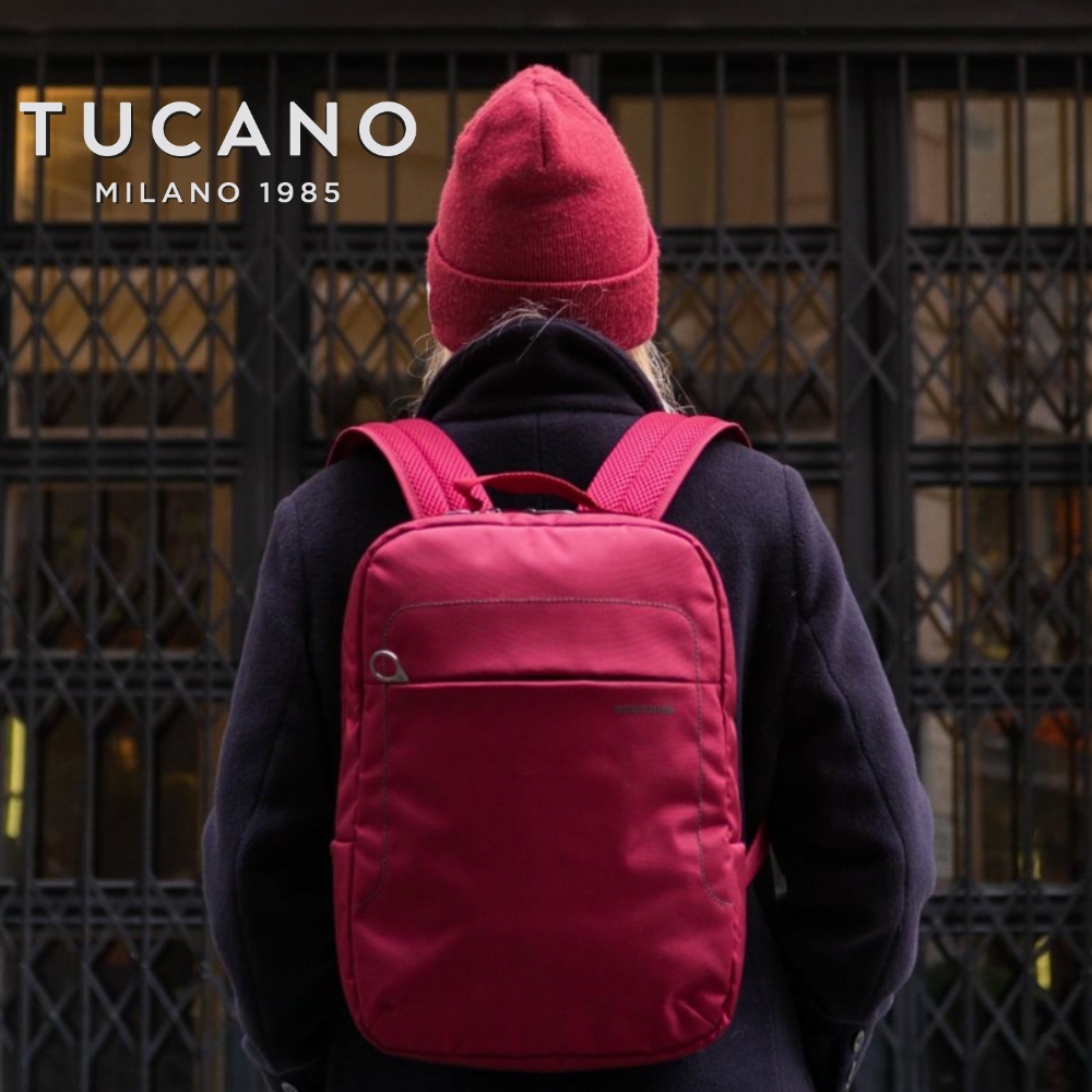 투카노 Tucano 루프 14인치 데일리 백팩 레드 - 메인 이미지