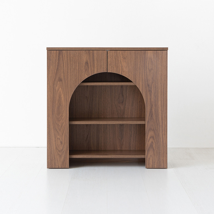 숄리드 벽난로 콘솔수납장 KC757 브라운 8691.1790