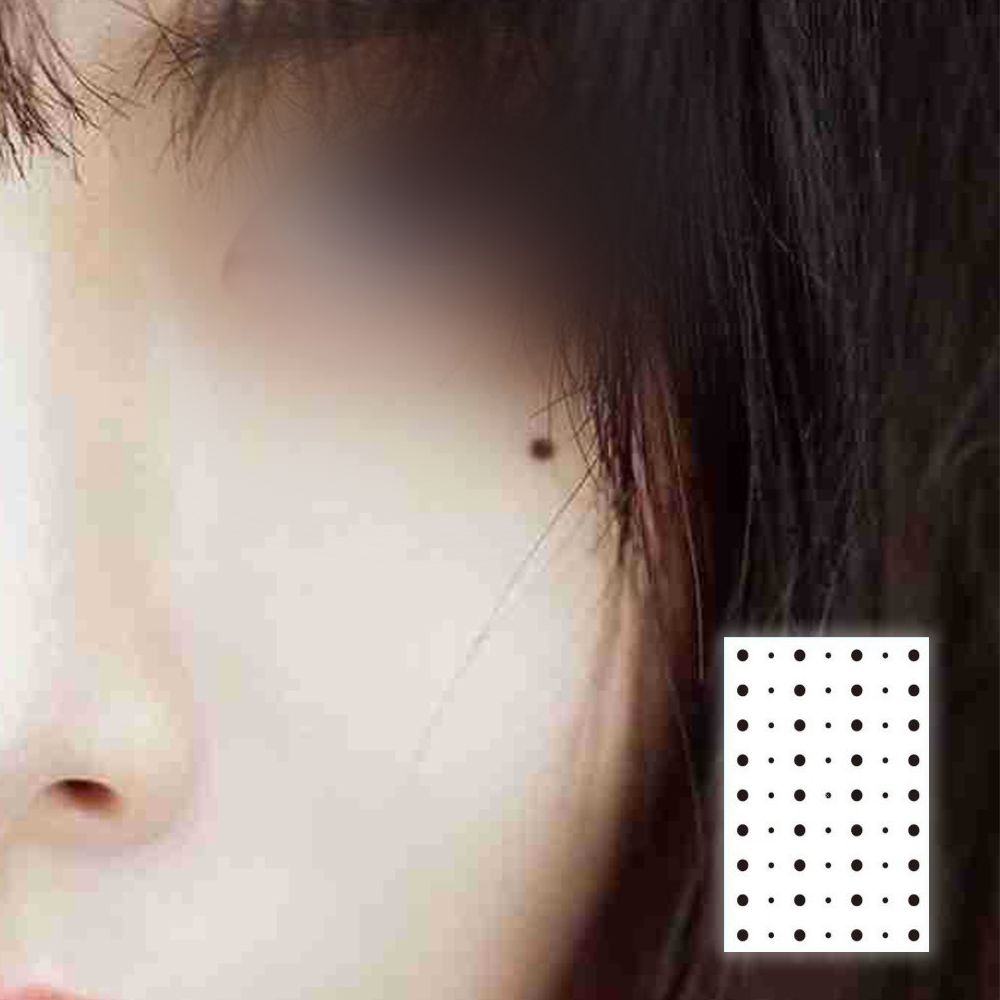 미인점 타투 스티커 포인트 얼굴 화장 메이크업 점만들기 문신 미용 뷰티소품 - 상세 이미지 4