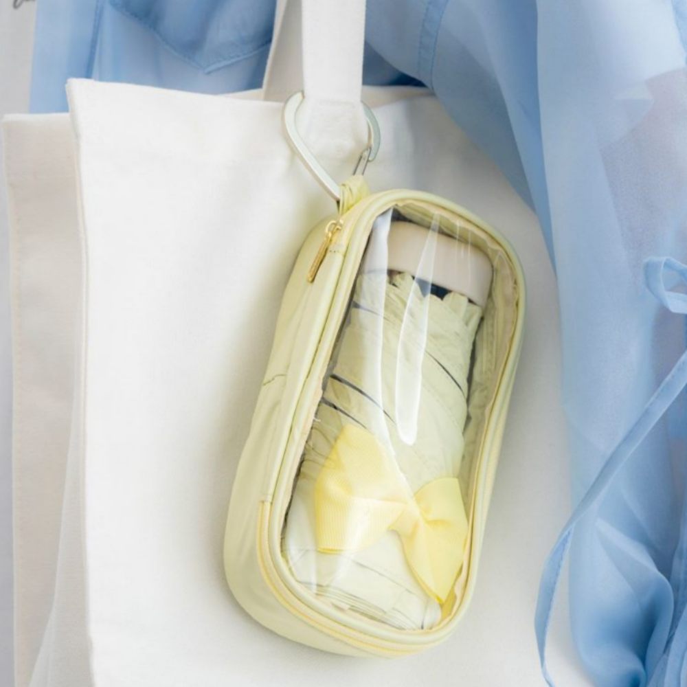 WPC 양산 RIZZFUL PARASOL 접이식 우산 겸용 봄 여름 자외선 휴대용 키링 파우치 pz-ao2-no